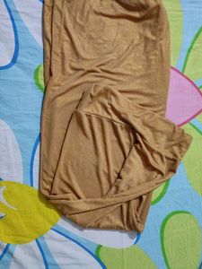 Sparkling Gold Palazzo Pants