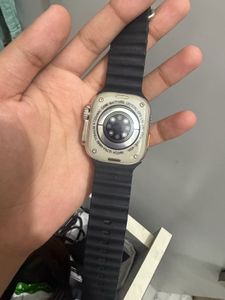 Apple Watch Ultra with wireless charger