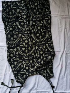 Boho Print Sleeveless Kurta