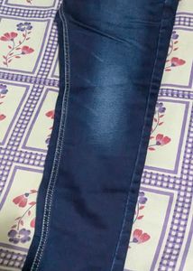 Premium Quality Men's Dark Blue Slim Fit Jeans