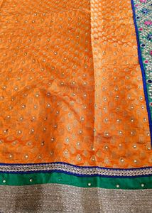 Cotton Silk Saari