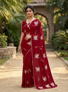 Red Saree