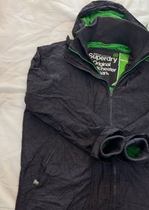 Superdry Grey Original Windcheater Jacket
