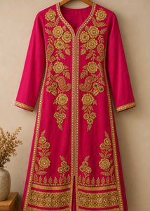 grand work Kurta Set