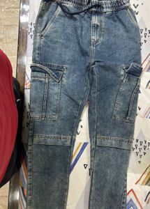 Denim Joggers - Comfortable &amp; Stylish