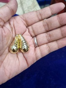 Chic Two-Tone Hoop Earrings