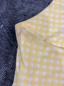 Cute Gingham Crop Top