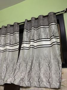 Window Curtains Set of 3