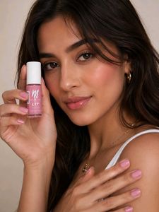 Myglamm pink colour nail paint 🩷