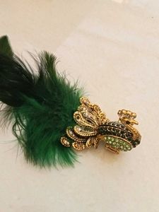 Peacock Feather Ring