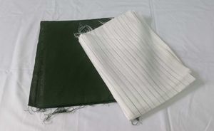 Dark Green Pant &amp; Striped Shirt Material For Boys