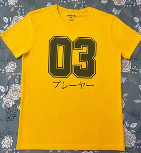 Spykar Yellow Graphic T-Shirt