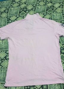 Men's Pink Polo T-Shirt
