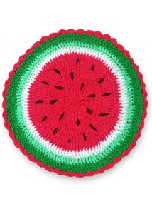 Watermelon Crochet placemat