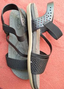 Ladies Black Casual Sandel