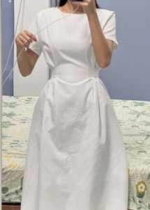 White Casual Dress