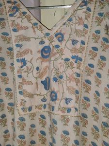 jaipuri Beautiful Printed Kurta with dhoti