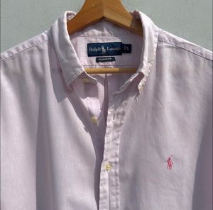 Ralph Lauren Lenin Men's Pink Button-Down Shirt