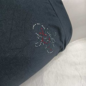 Black Briefs ⭐with Rhinestone Detail