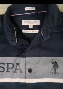 US Polo Assn. Men's Navy Blue Shirt