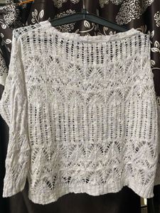 Crochet Knit Top