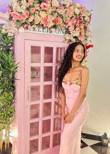 Pretty Pink Slip Dress