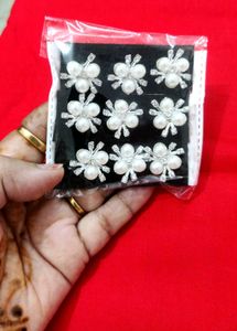 Pearl &amp; Rhinestone Floral Hair Accessories