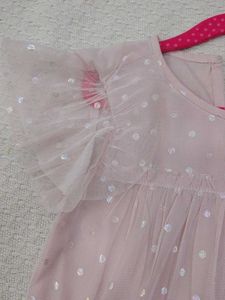 Sparkly Pink Tulle Dress