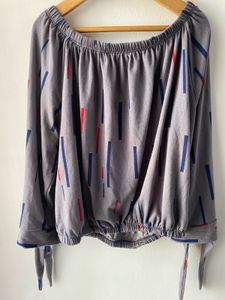 Off-Shoulder Crop Top