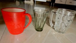 3 Set 2 Big Cups  &amp; 1 Tea Glass