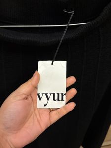Woollen Black Knit Skirt with sweater