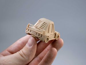 Tooned Ferrari F40 Kit Card 3D Printed