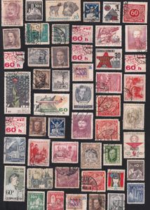 65 (1940-60s) Czechoslovakia - assorted stamps.
