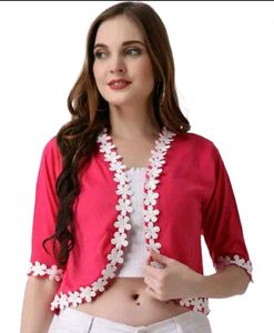 Stylish Open Front Shrug pack of 2