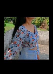 Sss Floral Top Available In Small And Medium Size He