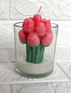 Tulip Jar Candle