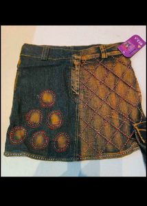 Y2K vintage Denim Mini Skirt