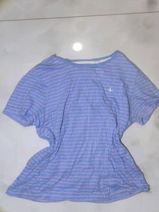 Striped Baby Blue T-Shirt