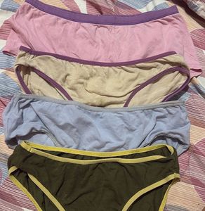 4-Pack Women's Cotton Briefs
