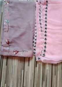 2 Dupatta With Leesing.