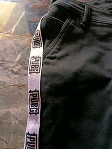 Black Side Stripe Jeans