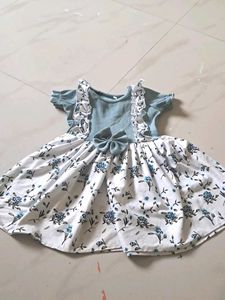 Cute Floral Baby Girl Dress