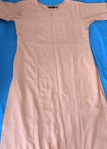 Elegant Peach Kurta