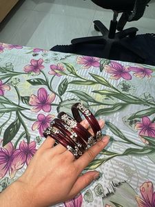 Exquisite Ethnic Bangles Set