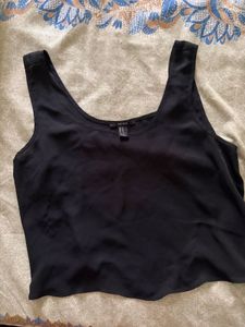 Chic Black Sleeveless Tank Top