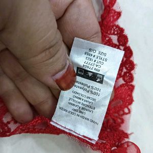Red 🥰Lace G-String Panty