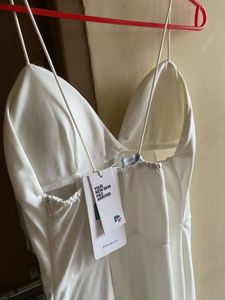 Elegant White Maxi Dress new with tags