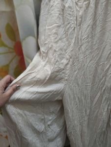 Elegant White Embroidered Jumpsuit