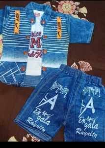 Cute Denim Outfit for Kids