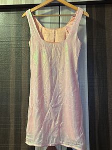 Sparkly Pink Mini Dress